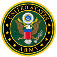 Seal of the United States Army emblem.