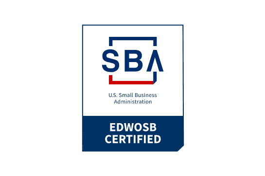 SBA EDWOSB Certified logo.