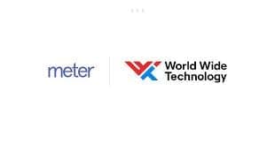Logos of Peter and World Wide Technologies side by side.